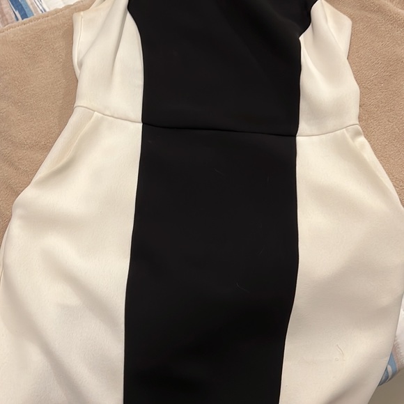 Mango block color dress sleeveless - Picture 3 of 4